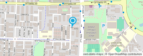 מפת הגעה אל שרה קוסמטיקס