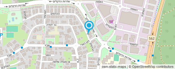 מפת הגעה אל אודליה של הגבות