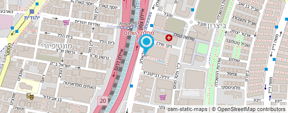 מפת הגעה אל עו"ד חרש יובל