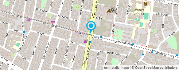 מפת הגעה אל עו"ד רחלי רוזן נקש