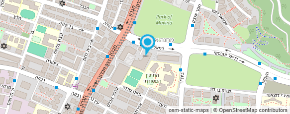 מפת הגעה אל קייטרינג הים התיכון