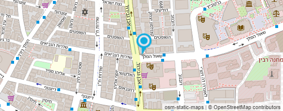 מפת הגעה אל עו"ד זילברשץ עפרה