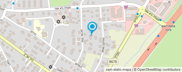 מפת הגעה אל אניס גיזום וכריתה