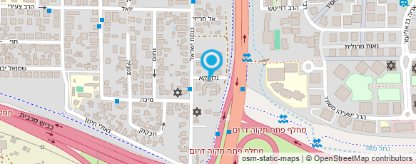 מפת הגעה אל סהר צדוק פתרונות אוורור ואחזקת פרוייקטים