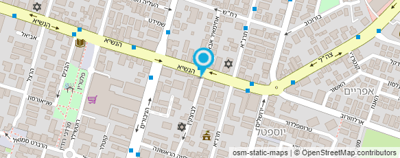 מפת הגעה אל זוהר מרחובסקי מפת הגעה אל זוהר מרחובסקי