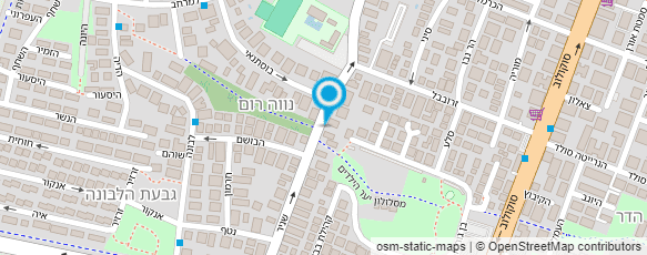 מפת הגעה אל פרופ' עו"ד שהם שלמה