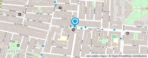 מפת הגעה אל גלידריה IcePoint