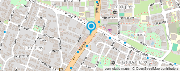 מפת הגעה אל ניר יעוץ פנסיוני