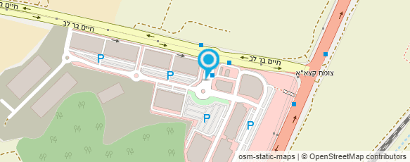 מפת הגעה אל ד"ר גב - המרכז הבריאותי