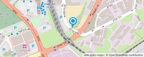 מפת הגעה אל ויקטוריה פיירמן