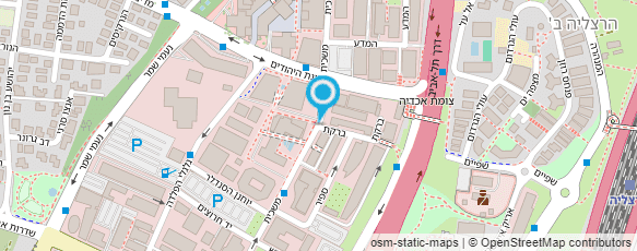 מפת הגעה אל ג'מס, הרצליה פיתוח