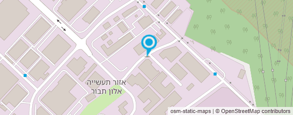 מפת הגעה אל מרכז שירות הסמל