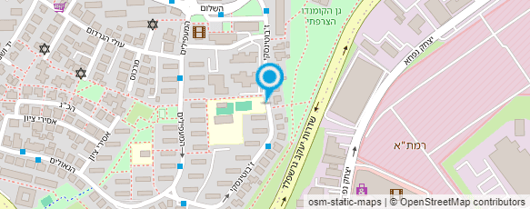 מפת הגעה אל שיר פרץ - מאפרת