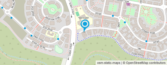 מפת הגעה אל עו"ד סגל רחל