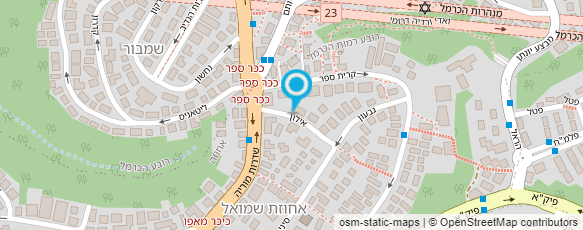 מפת הגעה אל עו"ד אונגר עמוס