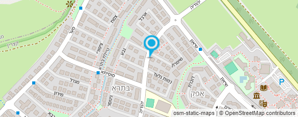 מפת הגעה אל ד"ר עמאשה רפיק - המרכז לרפואת שיניים ואסתטיקה פנים