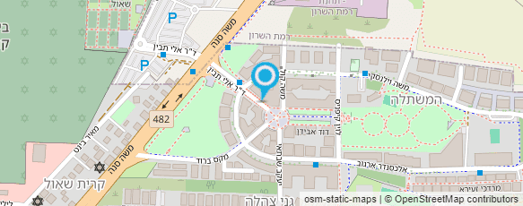 מפת הגעה אל seven המרכז לרפואה אסתטית