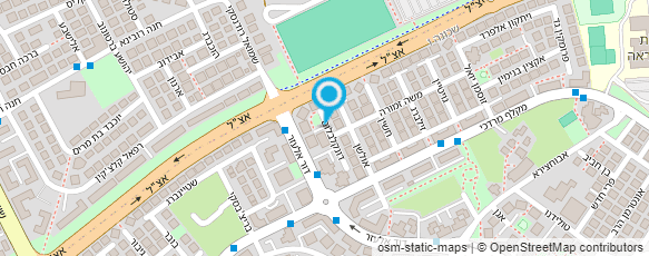 מפת הגעה אל סימן טוב מנעולן ופורץ