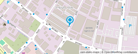 מפת הגעה אל מסגרית TLV מפת הגעה אל מסגרית TLV
