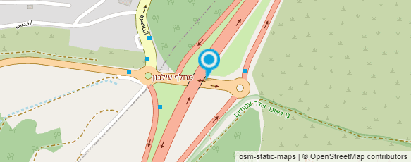 מפת הגעה אל בורגר דרייב