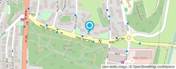 מפת הגעה אל סטודיו 8  - אולפן הקלטה