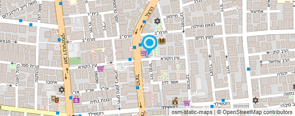 מפת הגעה אל שטיפת לב העיר - הכי טובה בעיר