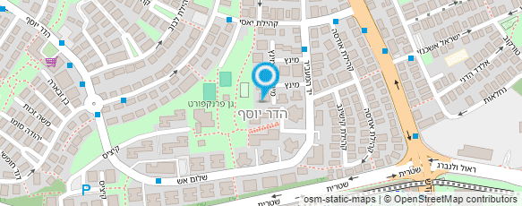 מפת הגעה אל גלידות פלדמן