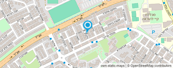 מפת הגעה אל חגית חליוה קוסמטיקאית