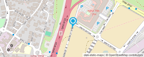 מפת הגעה אל THE CHILDREN'S PLACE