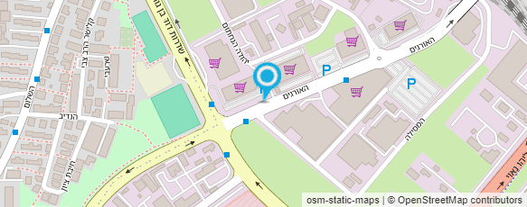 מפת הגעה אל המרהטים המרכז לעיצוב הבית