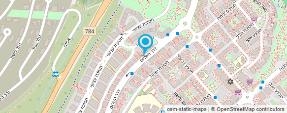 מפת הגעה אל כרמילוקס בע"מ