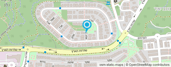 מפת הגעה אל איילת מעוז-אדריכלית