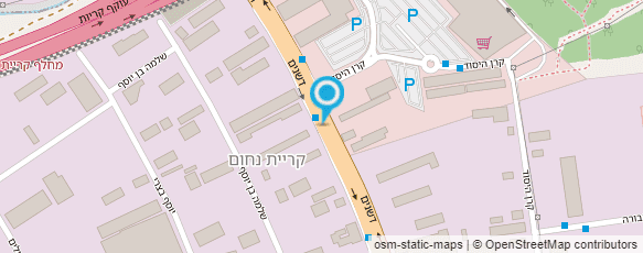 מפת הגעה אל מרכז הריתוך הצפוני