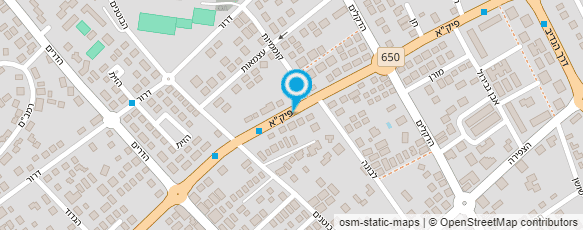 מפת הגעה אל אפרת פרץ