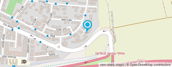 מפת הגעה אל נלה אבישייב קוסמטיקאית