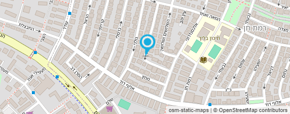 מפת הגעה אל עו"ד לרנר דניאל