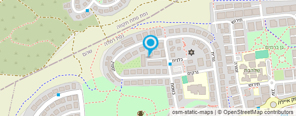 מפת הגעה אל ד"ר בן חיים רויטל