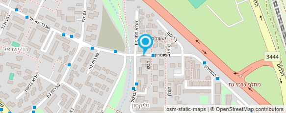 מפת הגעה אל הסעות דני