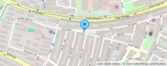 מפת הגעה אל May Mashiah מעצבת שמלות ערב