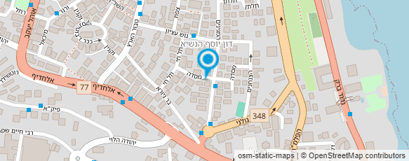 מפת הגעה אל מירים -סטודיו להחלקות שיער