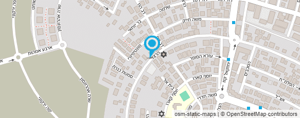 מפת הגעה אל קורין בן שימול מפת הגעה אל קורין בן שימול