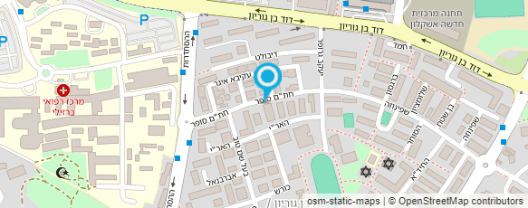 מפת הגעה אל פיצה חתם סופר