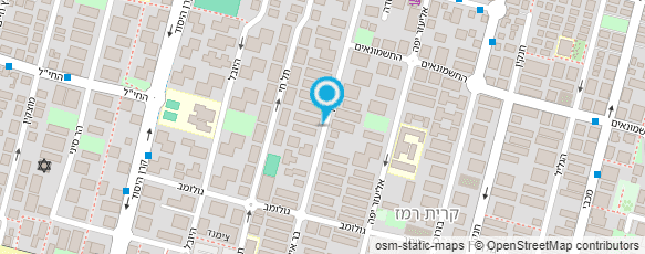 מפת הגעה אל דרור ברלב - שמאי מקרקעין