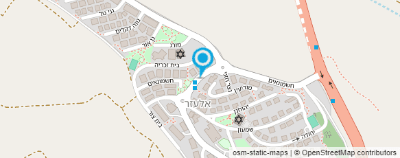 מפת הגעה אל מוריה רוזנברג