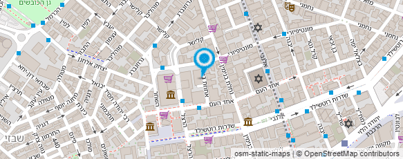 מפת הגעה אל My little kitchen