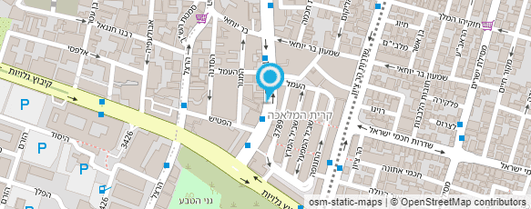 מפת הגעה אל עו"ד קפוסטין דוד