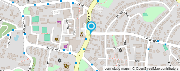 מפת הגעה אל אריאל רובין מאפר מקצועי