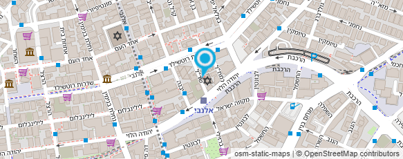 מפת הגעה אל בית כנסת אוהל מועד