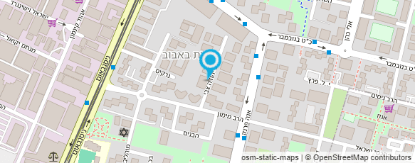 מפת הגעה אל פרץ מיטל