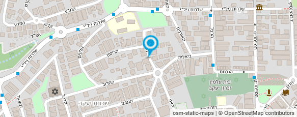 מפת הגעה אל צופית אבנר אהרונוביץ